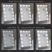 Tovendor 20 Inch Hollywood Mirror with Lights | Lighted Makeup Vanity Mirror for Women | 12 Dimmable Bulbs, 3 Color Modes, 360 Rotation | White - Buy Online on GoSupps.com