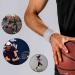 Buy Welding Ribbons Sports Wrist Bands - 2 Pack Thick Cotton Bracelets for Football Basketball & Gymnastics - Comfortable & Durable - Buy Online on GoSupps.com