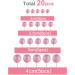 Astaron Mini-Balloons Cake Topper Set - 20 Glitter Pink Tortendeko Balls for Weddings Birthdays & Baby Parties - International Shipping - Buy Online on GoSupps.com