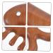 Marmerdo Fish-Shaped Wooden Massage Comb for Scalp - Ridge Design for Ultimate Relaxation | International Shipping - Buy Online on GoSupps.com