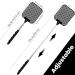 Soodyoow Fly Claps - 4 Colorful Fly Swatters for Effective Insect Control - Black Green Pink Blue - Buy Online on GoSupps.com