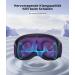 LC-Dolida 3D Bluetooth Sleep Mask with Headphones - Perfect for Meditation & Side Sleepers - Ideal Gift for Men & Women - Comfortable 3D Purple Eye Mask - Buy Online on GoSupps.com