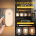 Teapd Night Light Socket with Motion Detector - 2 Pack Dimmable Warm White LED for Kids Twilight Sensor 3 Modes for Bedroom Staircase Hallway & Kitchen - Buy Online on GoSupps.com