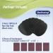 UNIKSTEP Non-Slip Shoe Sole Grips - 5 Pairs Anti-Skid Rubber Pads for Noise Reduction & Protection | Self-Adhesive Cushion (Black) - International Shipping Available - Buy Online on GoSupps.com