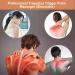 Assembly Massage Ball with Suction Cup | Trigger Point Therapy Tool for Stress Relief & Muscle Relaxation | Myofascial & Deep Tissue Massage - Orange - Buy Online on GoSupps.com