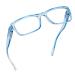 Readerest Blue Light Blocking Reading Glasses (Light Blue 1.50 Magnification) Computer Eyeglasses With Thin Reflective Lens Antiglare Eye Strain UV Protection Stylish For Men And Women