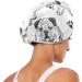 Sad Bulldog Hair Towel 2 Pack | Super Absorbent Quick Dry Hair Turbans for Women & Girls - Buy Online on GoSupps.com