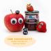 Cheeky Friends Organic Baby Glasses - Apple Strawberry & Blueberry | Sugar & Salt-Free Vegan 6 Pack (6x120g) for Babies 6+ Months - Buy Online on GoSupps.com