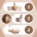 Newborn Photography Props - Professional Beige Posing Wrap for Studio Sessions - Buy Online on GoSupps.com