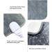 Haofy Warming Thermal Blanket | Washable NTC Temperature Control | Electric Heating Pillow for Pain Relief | 6 Settings | Gray | EU Plug 220V - Buy Online on GoSupps.com