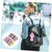 GALPADA 18pcs Keychain Lipstick Set | Travel Lip Balm & Lip Gloss Holder | Essential Oil & Wig Accessories | International Shipping Available - Buy Online on GoSupps.com
