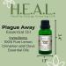 H.E.A.L.'s Plague Away Essential Oil Blend Lemon Cinnamon & Clove 1oz - Buy Online on GoSupps.com