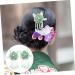 FOMIYES 2 Pairs Antique Pair Clip Alligator Hair Clamps Curly Hair Accessories Kimono Floral Bride Hair Barrettes Women Hair Headwear for Women Girls Hairpins Glass The Flowers Japan Miss - Buy Online on GoSupps.com