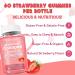 2 Pack Hydrolyzed Collagen Gummies for Women & Men Women Over 50 Collagen Peptides Type I II III V & X with Biotin Vitamin C & E-Supports Skin Hair Nails Bone Health Strawberry Flavor 120 Count 60 Count (Pack of 2) - Buy Online on GoSupps.com