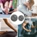 Igelball Hard Massage Ball Set - Nubby Foot Hand & Back Pain Relief for Plantar Fasciitis & Muscle Regeneration - Gray - Buy Online on GoSupps.com