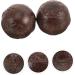 Ultechnovo Health Balls - Outdoor Wooden Boccia Massage Device | Solid Adlerholz Training Ball - Walnut Sports Health Decor - Buy Online on GoSupps.com