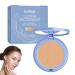 Powder Makeup Setting | Pressed Grip Powder Foundation | Concealer Makeup Concealer to Cover Dark Spots Under Dark Circles Blemishes Shenrongtong