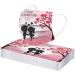 ZQP 10PCS Disposable Face_Mask Valentine's Day Face_Masks for Adult Heart Shaped Design 3Ply Breathable Anti-Dust Safety Protection with Elastic Earloop & Nose Bridge - Buy Online on GoSupps.com