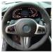 Steering Wheel Protector For M G30 G31 G32 G20 G21 G11 G12 G14 G15 G16 For X3 G01 For X4 G02 For X5 G05 For X7 G07 Car Steering Wheel Cover Suede Leather Wheel Sleeve Protector (Size : 18)
