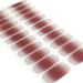 20Pcs Nail Wrap Semi Cured Gel Nails Strip Full Wraps Gel Nail Stickers Self-Adhesive Gel Nail Wrap Stickers Decals - UV/LED Lamp Required Blush Gradient
