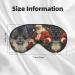 Buy SSIMOO Merry Christmas Print Ultra-Soft Light-Blocking Eye Mask | Optimal Comfort & Restful Sleep Perfect for International Shipping - Buy Online on GoSupps.com