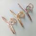 3pcs Metal Strong Hair Claw Clips - Nonslip Large Hair Claw Clip Set for Fashionable Hair Styling - Perfect for Women and Girls with Thin or Thick Hair (Rose Gold, Silver, Gold) - Buy Online on GoSupps.com