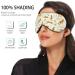 Buy Seamless Tigers Eye Sleep Mask | Light Blocking Funny Eye Cover for Travel & Naps | Adjustable & Soft for Men & Women - Buy Online on GoSupps.com