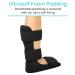 Vive Plantar Fasciitis Night Splint with Trigger Point Spike Ball - Medium Size Orthopedic Leg Brace for Sleeping - Black - Buy Online on GoSupps.com