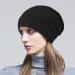 Satin Silk Lined Sleep Cap - Adjustable Frizz-Free Hair Cover | Black - Buy Online on GoSupps.com