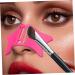 Housoutil Eyeliner Aids Eyeshadow Silicone Molds Makeup Tools Eye Liner Stencils for Eyes Nose Multifunction - Buy Online on GoSupps.com