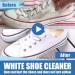 White Shoe Cleaning Cream - 100g White Trainer Cleaner - Shoe Whitener For Trainers - Shoes Whitening Cream With Sponge - Household White Shoe Cleaner Tools For Canvas Sports Shoes 1 set - Buy Online on GoSupps.com