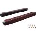 Wooden Cue Rack Set with Billiard Balls, Triangle Ball Rack, Diamond Rack, Chalks, and Spot Stickers - Pool Table Accessories - Buy Online on GoSupps.com