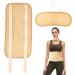 Eupsiiu 2 pieces of castor oil wrap reusable Castor Oil Pack Wrap Kit castor oil pack wrap kit for belly neck adjustable elastic carriers castor oil packs wrap kit help (2PCs)