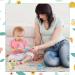 Wood Milestone Cards for Babies - 15pc Set with Fabric Bags | 30 Unique Wooden Slice Patterns | Perfect Baby Gift & Baptism Present | Ideal for Expecting Mothers - Buy Online on GoSupps.com