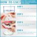 Smile Teeth Veneer - 2 Pairs Reusable Cosmetic Teeth Covers for Confident Smile & Tooth Defects - Buy Online on GoSupps.com