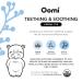 Oomi Baby Teething Relief Herbal Tea - Natural & USDA Organic - 30 Servings - Safe for Infants - Chamomile for Oral Pain Relief - Buy Online on GoSupps.com