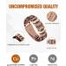 Jecanori 3X Strength Copper Bracelets for Men - Magnetic 3800 Gauss Bracelets with Premium Fold-Over Clasp - Buy Online on GoSupps.com