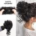 2 Black Wig Loops Women's Hair Accessories Hair Extensions Wig Pieces Curly Bun Bun Extension Clip-On Hair Messy Bun for Women With Thin Hair Short Hair Extensions Hair Accessories - Buy Online on GoSupps.com