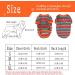 Dog Jumpers Striped Dog Sweater Coral Fleece Chihuahua Jumper Winter Dog Coats Dog Clothes Soft Warm Sweatshirt Pullover Vest Outfit for Cold Weather Apparel for Small Medium Dogs Puppy Cat Pet M M Green - Buy Online on GoSupps.com