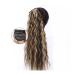 Hair Extensions 22 Inch Long Corn Wave Ponytail Hair Extension Synthetic Fluffy Curly Ponytail Headband Hair Clip Women Wig Hair Bun Hair Pieces For Women (Color : 09 Size : 22inches) 22inches 09