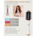 Air Styler 6-in-1 with Round Brush & Curling Rod Versatile Hair Dryer & Smoothing Brush for All Hair Types White Gold - Buy Online on GoSupps.com