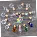 Zerodeko 10pcs Heart Jewelry Unique Wishing Bottle Vials Washing Bottle Wishing Bottle Diy Pendant Glass Wish Bottle Miniature Glass Color Bottle Pendants Bamboo Cork Glass Bottle - Buy Online on GoSupps.com