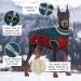 Kuoser Windproof Warm Dog Coat - Reflective Jacket for Small & Large Dogs - Winter Blue XXXL 3XL - Buy Online on GoSupps.com