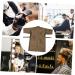 FOMIYES Accessories Cloth Cover Women's Bathrobe Gabe Kimono Modeling Work Clothes Protection Robe Tulle Bath Dressing Gown Women's Salon Gown Mens Cloak Guest Robe Shawl Hair Cutting Bag - Buy Online on GoSupps.com