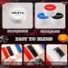 Halloween Clown Makeup Kit - Pro Oil-Based Joker Face Body Paint for Kids & Adults | Red White Black Blue SFX Makeup Set for Cosplay & Halloween - Buy Online on GoSupps.com