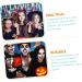 Ibasenice 72 STK Halloween Joke Teeth Set - Vampire & Werewolf Prosthesis Funny Plastic Dentures for Adults & Kids - 3 Unique Colors - Buy Online on GoSupps.com