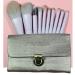 Premium 10-Piece Makeup Brush Set - Synthetic Brushes for Foundation Blush Contour & More | Milk Purple Makeup Bag Included | International Shipping Available - Buy Online on GoSupps.com