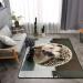 Cute Hedgehog Flannel Non-Slip Floor Mat | 63x48 Inches | Comfortable & Lint-Free | Ideal for Home Decor & Pressure Relief | International Shipping Available - Buy Online on GoSupps.com