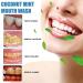Coconut Mint Mouthwash Teeth Whitening Mouthwash Fresh Breath Tongue Scraper Mouthwash Set for Healthier Teeth and Gums - Buy Online on GoSupps.com