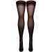 Truform Sheer Compression Stockings 15-20 mmHg - Women's Thigh High 20 Denier Black X-Large (Pack of 2) - International Shipping Available - Buy Online on GoSupps.com